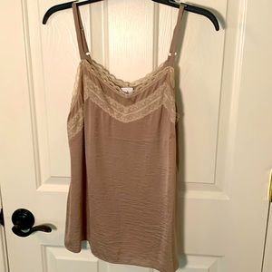 Cabi soft brown camisole